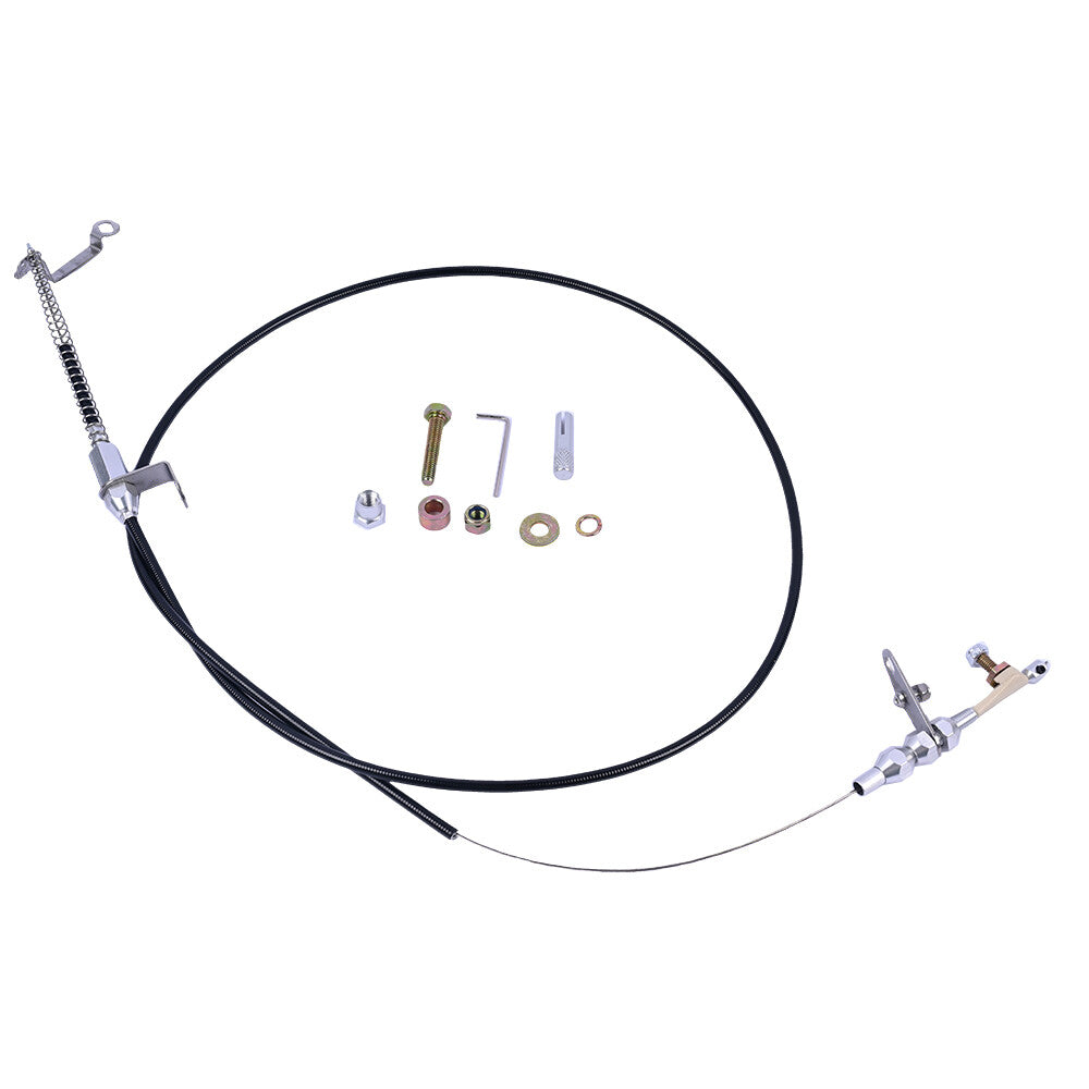 New Black Kickdown Cable Kit for Ford /AOD Lokar KD-2AODU