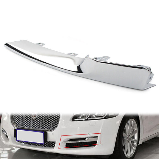 1x Left Front Side Grille Chrome Trim For Jagaur XJ 2016-2021 2019 2020 2018 17