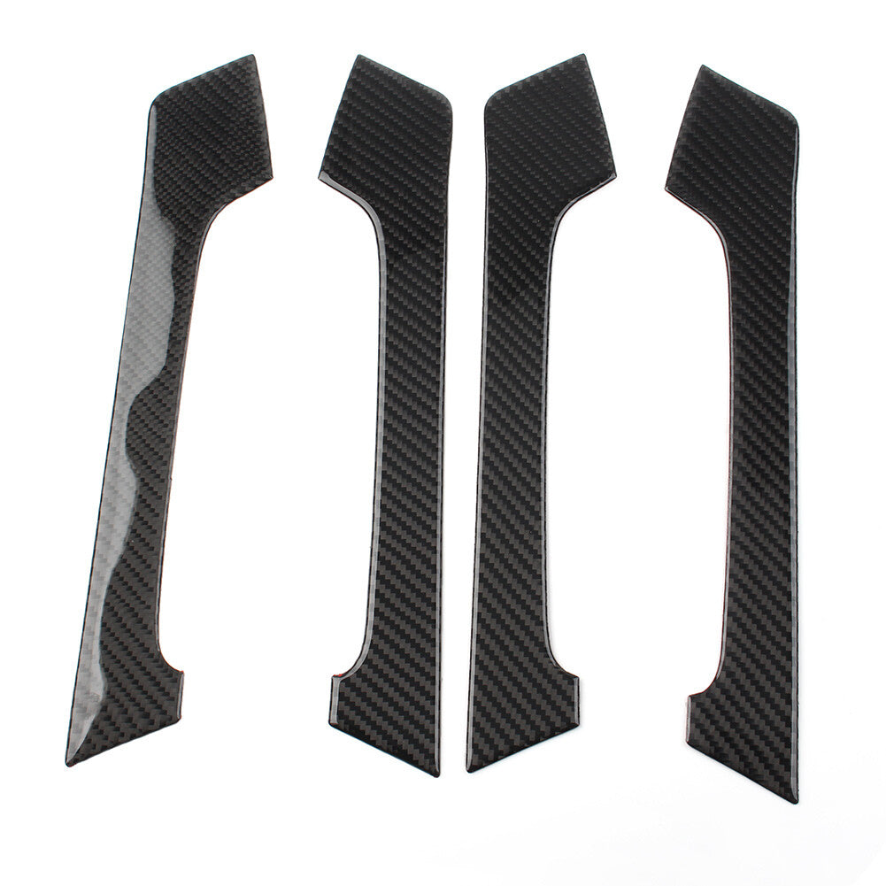 4 Pcs Interior Door Handle Trim Cover for Toyota for Land Cruiser Prado 2010-2018
