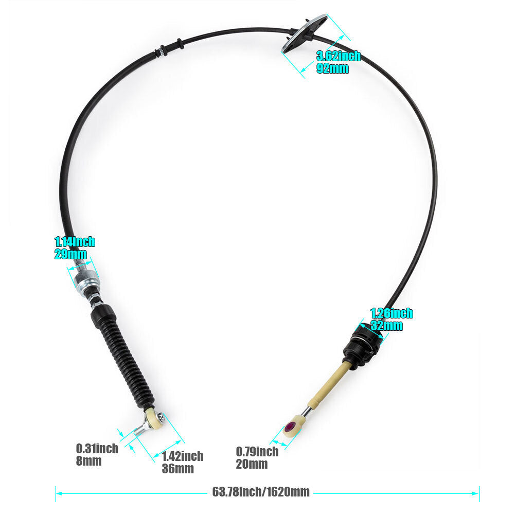 1X Auto Trans Shift Control Cable Assy 33820-08020 For 2004-2010 for Toyota for Sienna