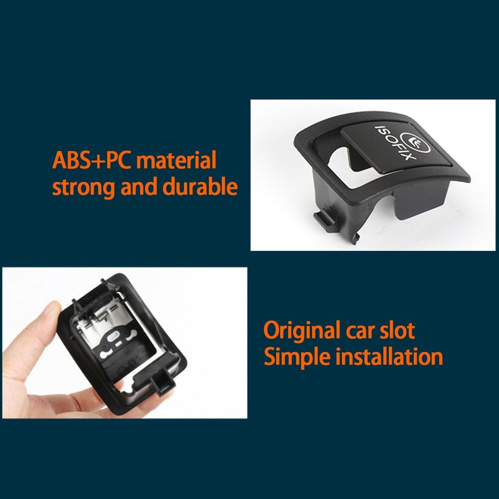 Black A2059200513 ISOFIX Cover for Mercedes C Class W205 C300/C350/C200/C180