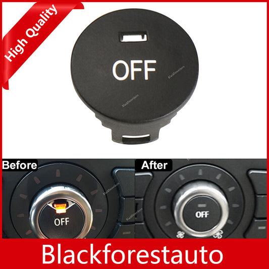 for BMW 5 6 Series M5 M6 E60 E61 E63 E64 Front A/C OFF Speed Switch Button Cap