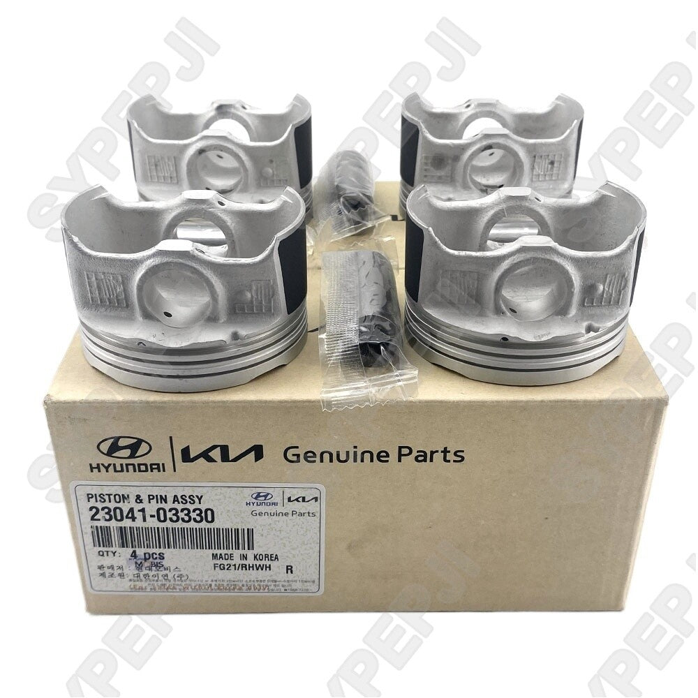 Engine piston ring set for Hyundai I10 I20 for Kia Picanto 1.2L Kappa 23041-03330