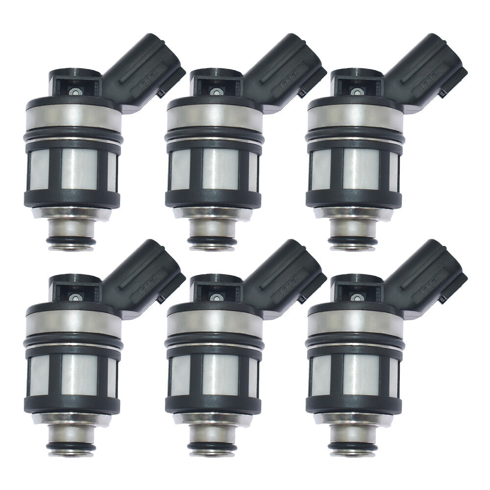 6pc Fuel Injector for Nissan Xterra Frontier Pathfinder for Infiniti QX4 16600-38Y10