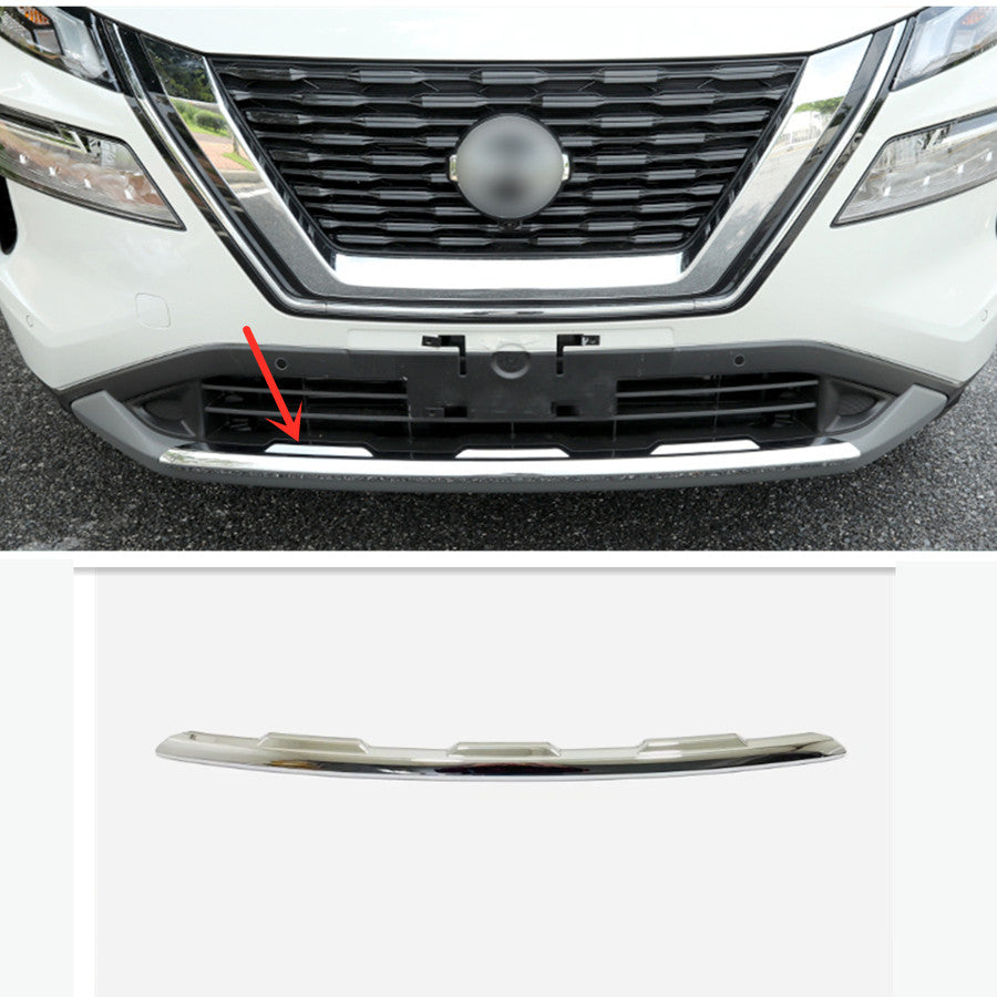 for Nissan Rogue 2021-2023 Chrome Front/Rear Bumper+Body Molding Cover Trims 6P
