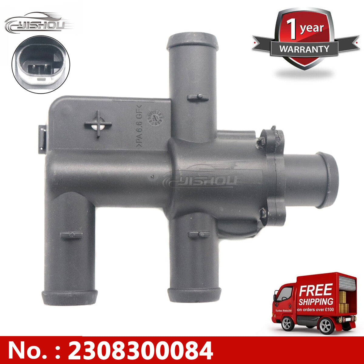 Heater control valve solenoid valve 2308300084 is suitable for Mercedes R230 W216 W221 CL550
