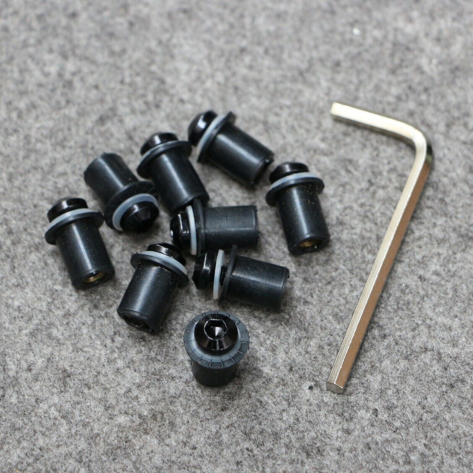 10PCS Windscreen Windshield Bolt Screw Kit Fit for DUCATI 696/796/1100 V4 V4R/S