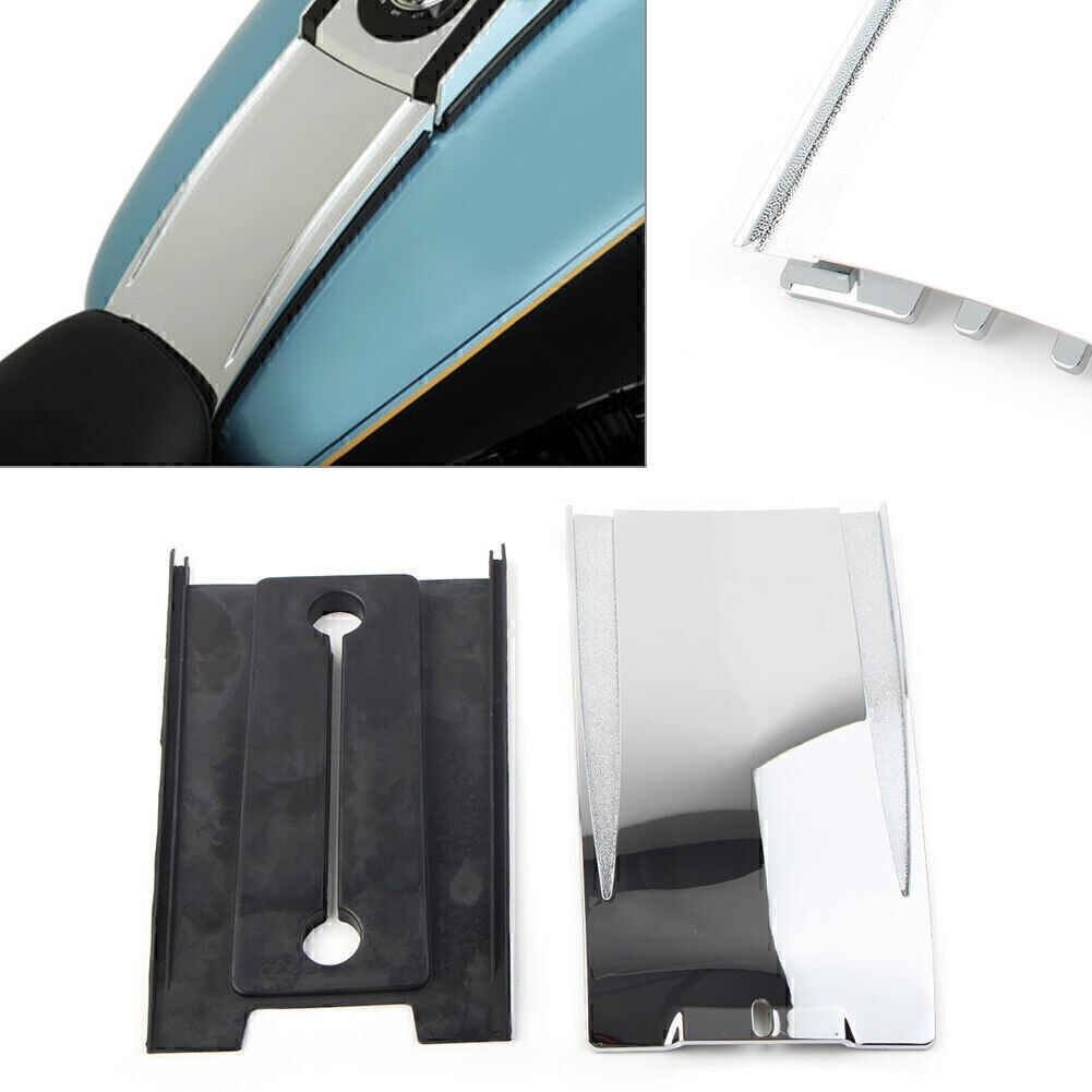 Fit 2000-2017 16 for Harley Davidson Softail Chrome Lower Dash Panel Extension ABS