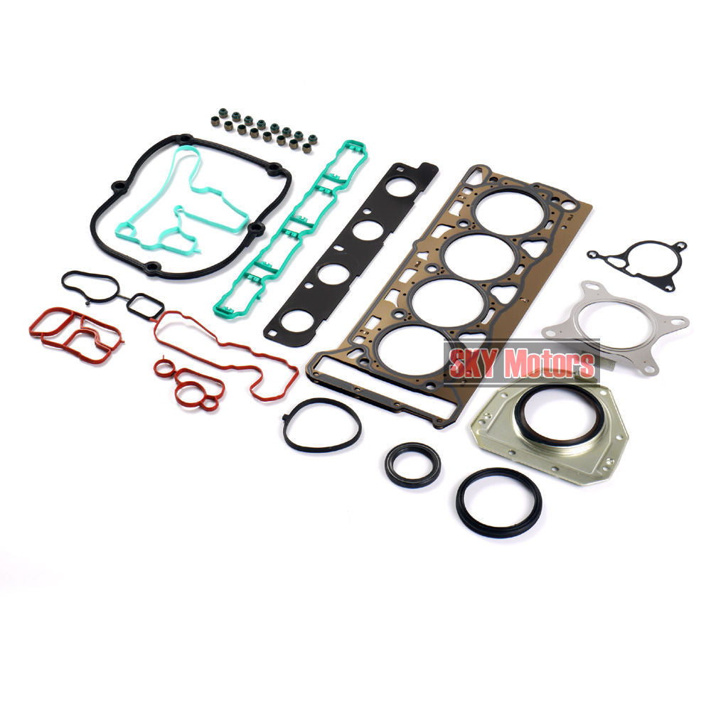 Engine Cylinder Rebuild Overhaul Kit for VW for AUDI A3 A4 1.8 TFSI CDAA CDHA CDHB