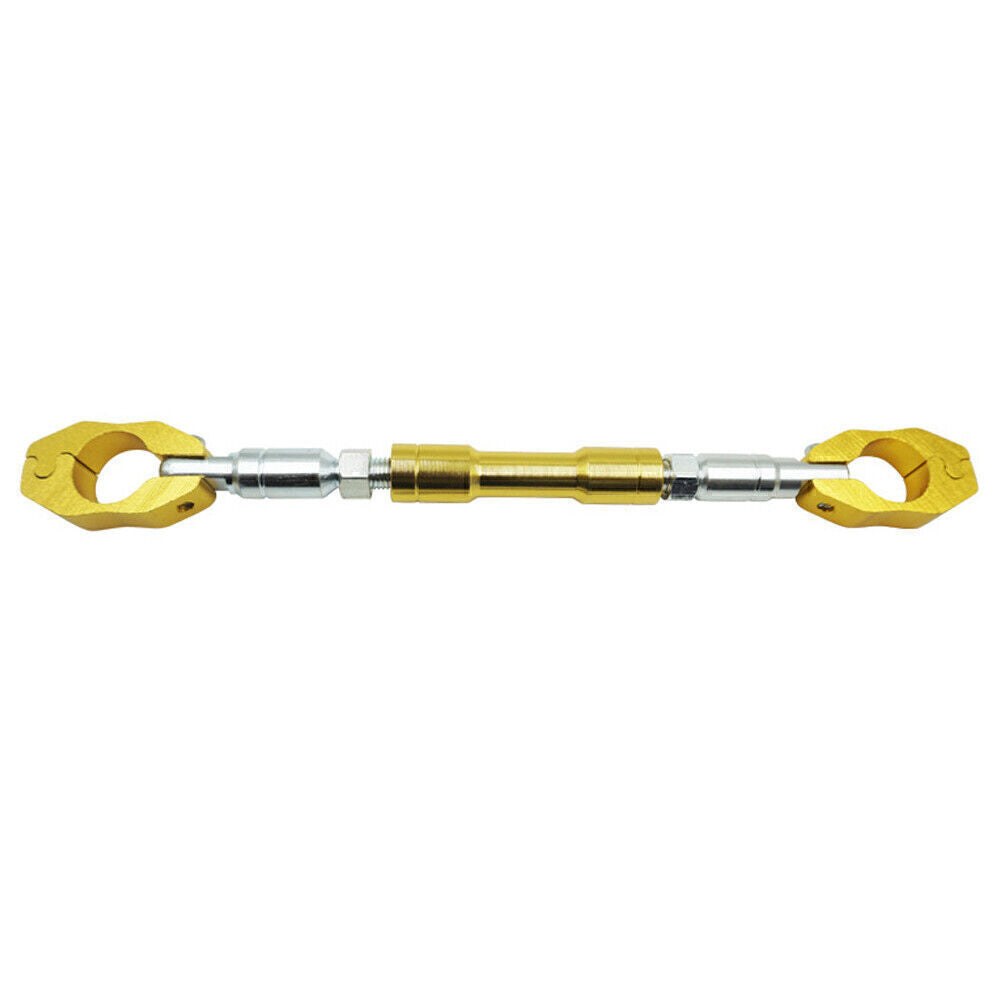 Universal Motorcycle Balance Bar 7/8 22mm Cross Bar Handlebar Crossbar Gold