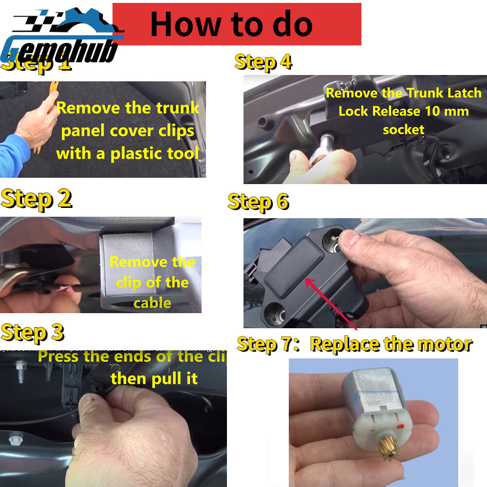 Power Trunk Lock Latch motor For 2011-2018 for VW for Jetta ¢ö MK6 2010-2015 for VW for Passat B7