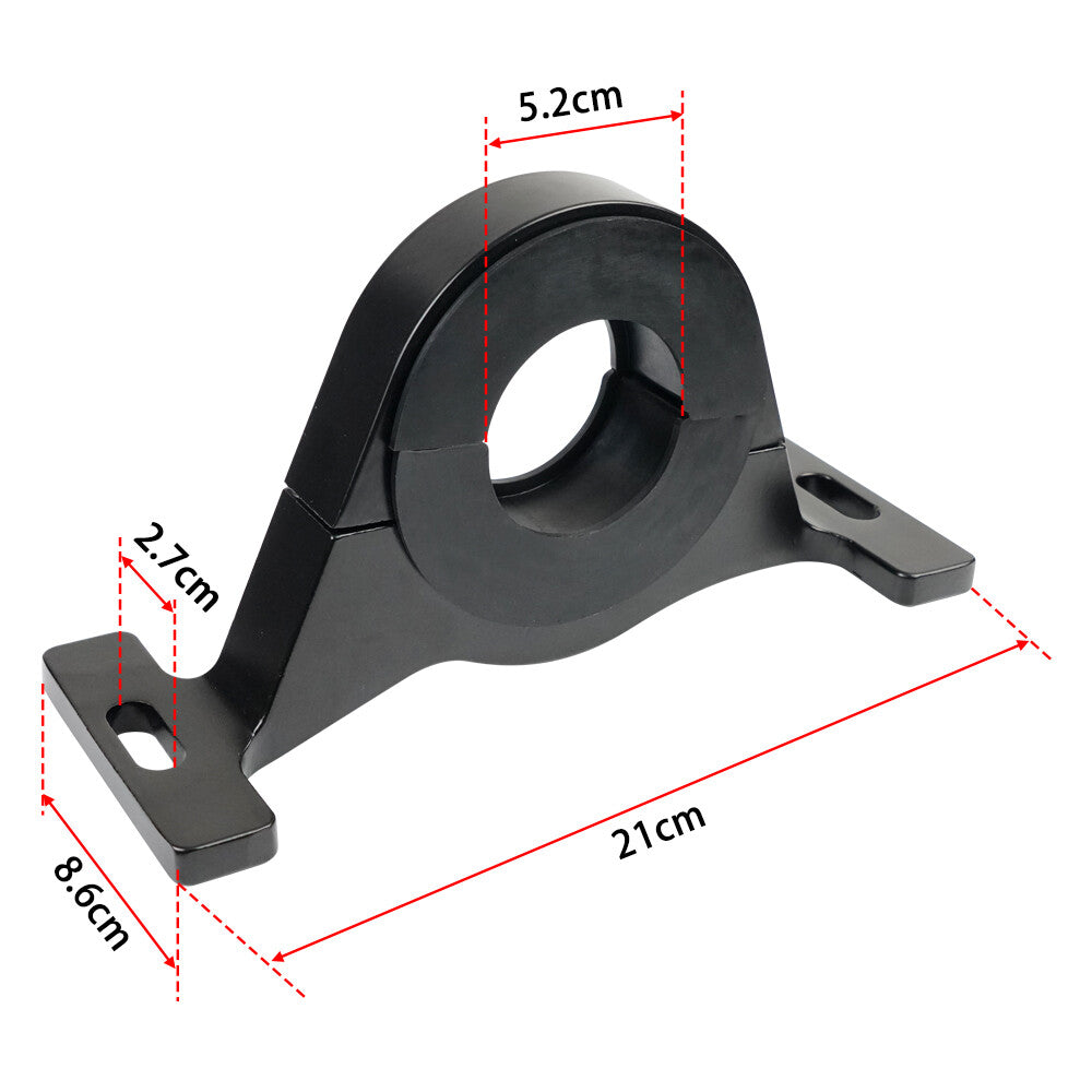 for Dodge Charger for Challenger 300 Scat Pack Center Bearing Support Solution Black