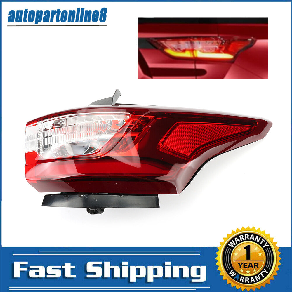 Right Tail Light Lamp Outside GM2805130 for Chevrolet Traverse 2018 2019 2020 21