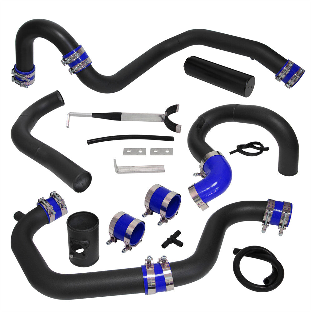 Intercooler Piping Kit Blue for Subaru Impreza WRX STi 02-07 EJ20 EJ25 2.0/2.5L