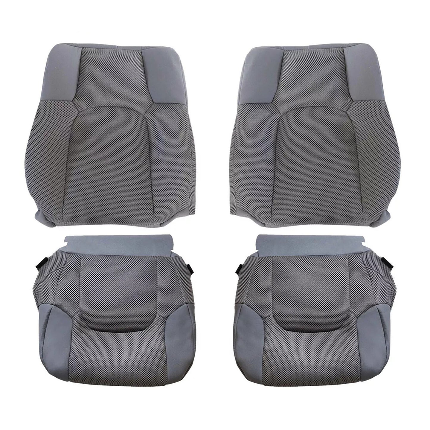 4pcs/set DriverPassenger Cloth for Seat Cover for Nissan Frontier S, SV, XE 05-09
