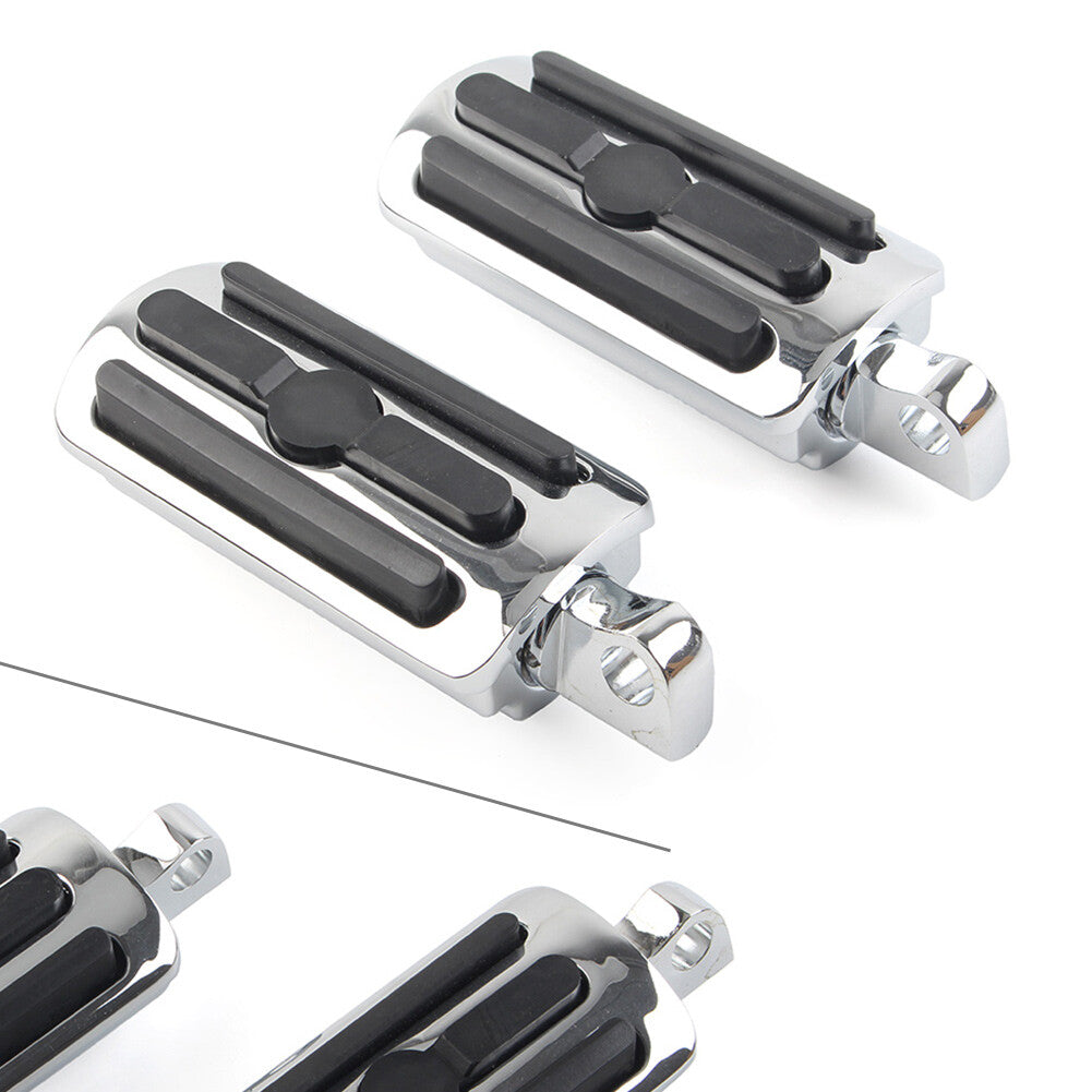 32mm 1.25 Male Foot Pegs Footrest Pedal for Harley Iron XL 883 1200 Dyna Pair
