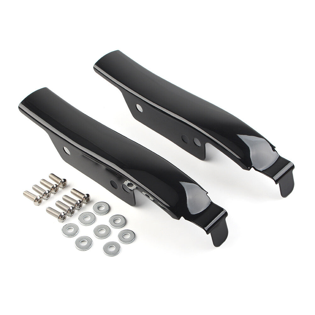 Fender-Saddlebag Filler Panels Fit for Harley Touring Electra Glide FLHT 93-08 Black