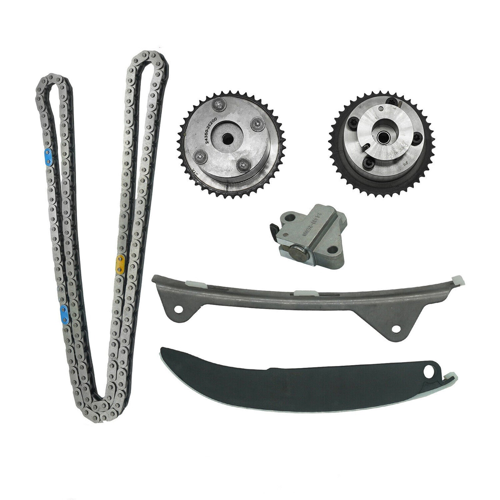 Timing Chain Kit Exhaust Intake CVVT Gear for Kia Soul for Hyundai for Elantra