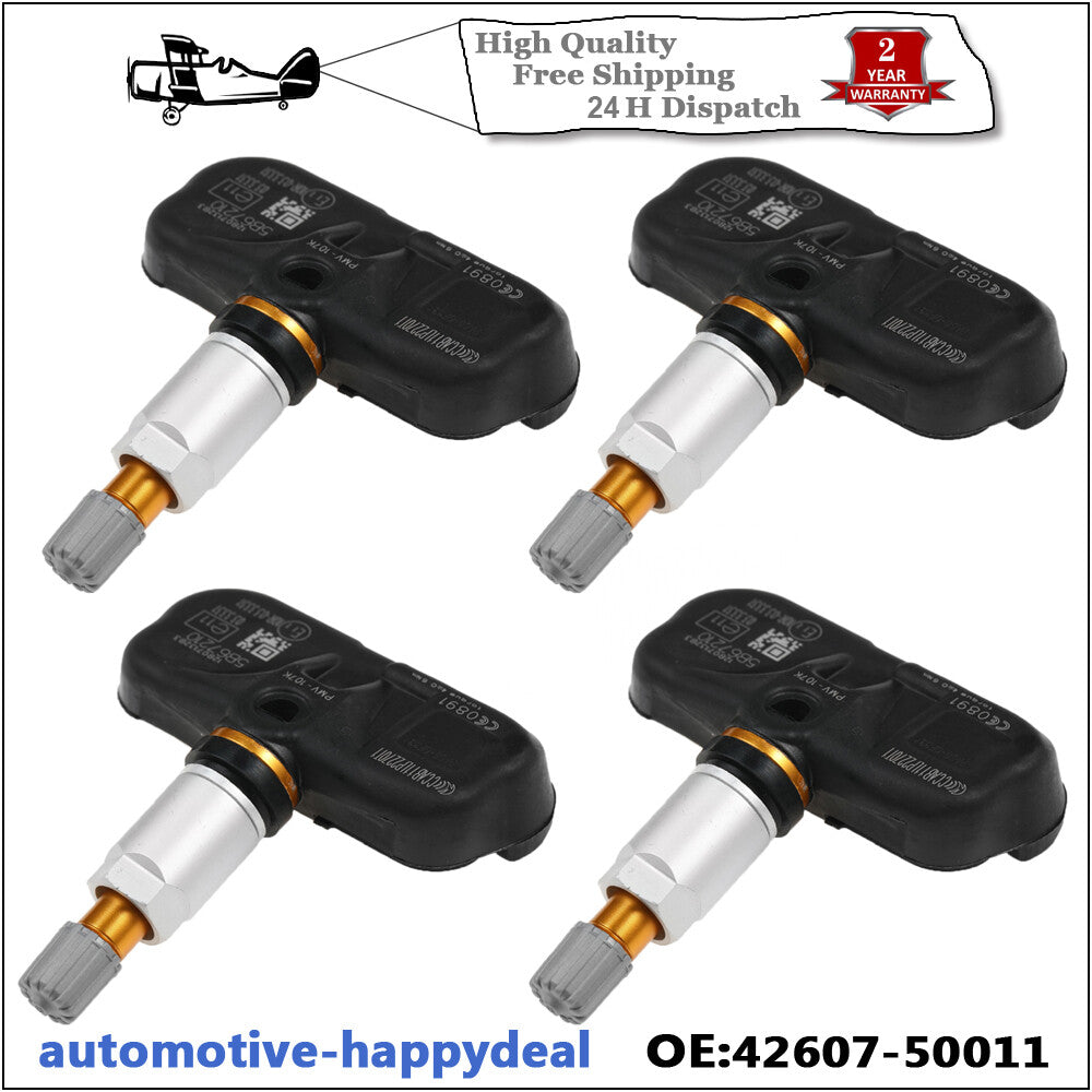 4X TPMS Tyre Pressure Sensor for Toyota Rav4 for Lexus for ES GS 42607-50010 42607-50011