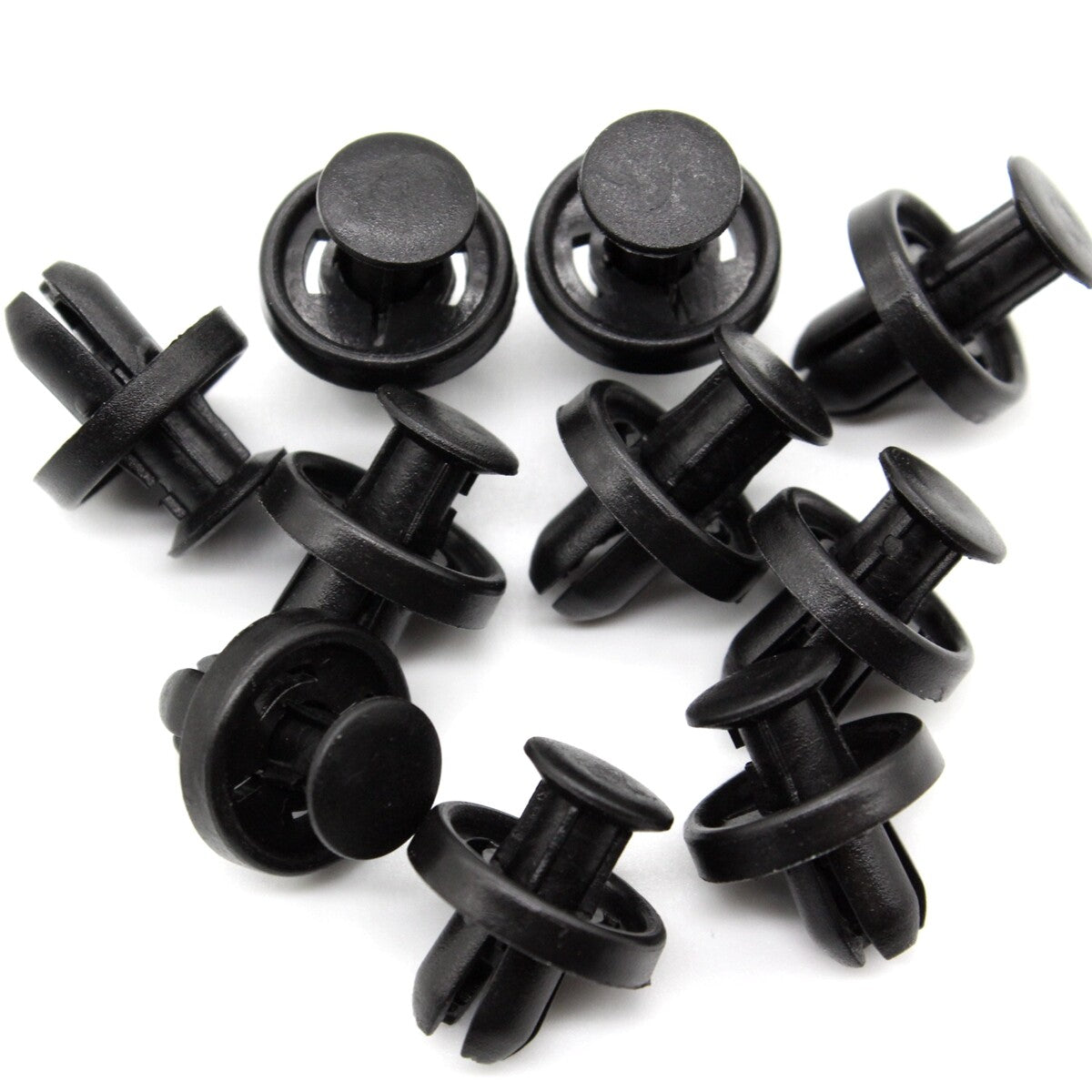 10 Clips Fender Liner, Engine Cover Push-Type Retainers for Subaru 909140065