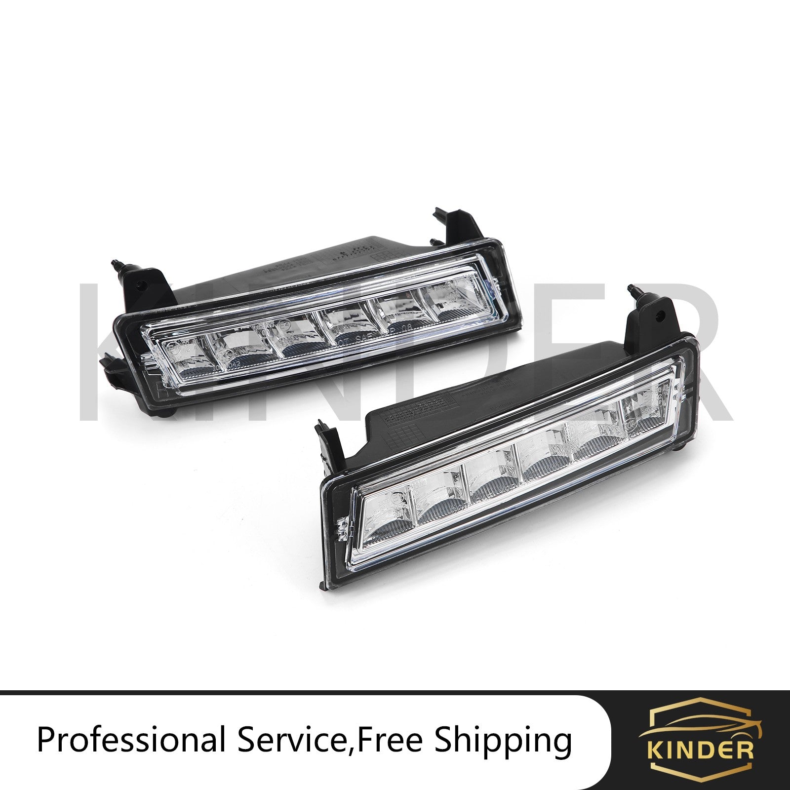 Fit For 2010-2012 for Mercedes-Benz ML350 Daytime Running Lights Left Right Side