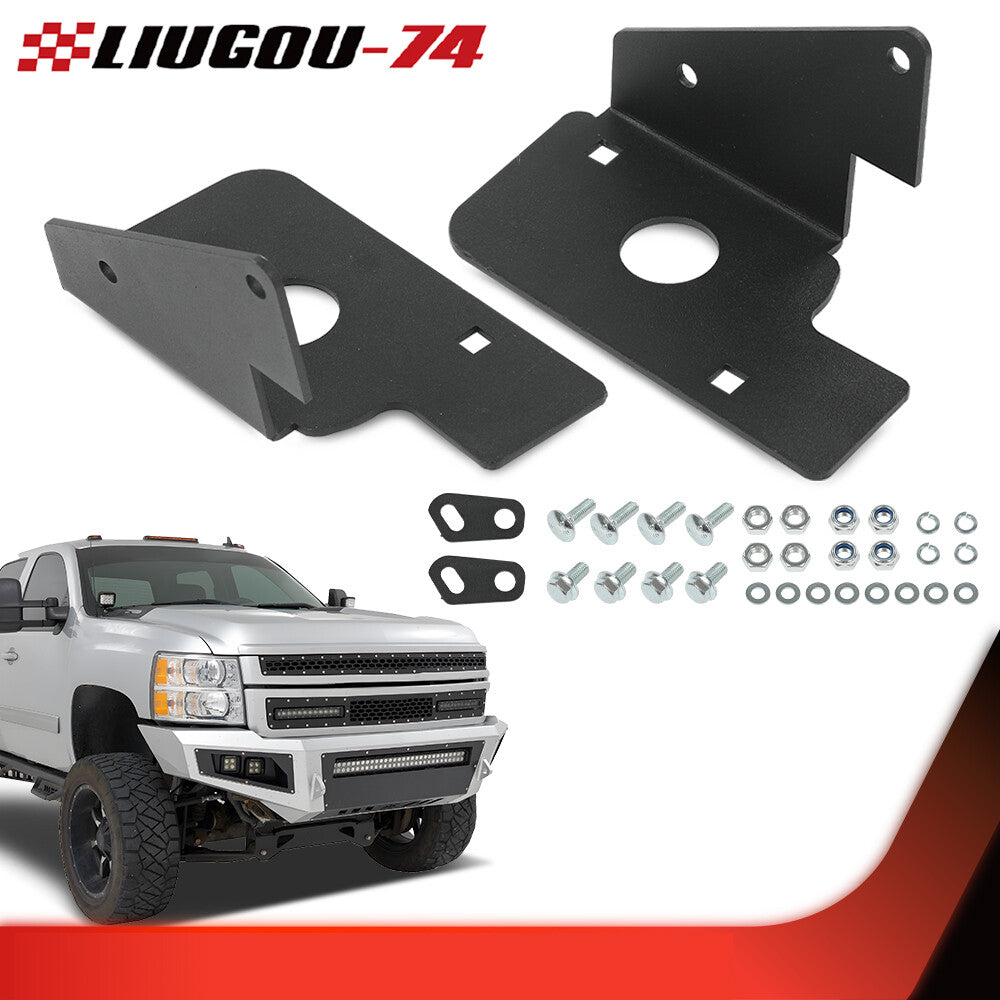 Suitable for 2007-14 for Chevrolet Silverado 1500 2500 3500 HD LED fog light mounting bracket