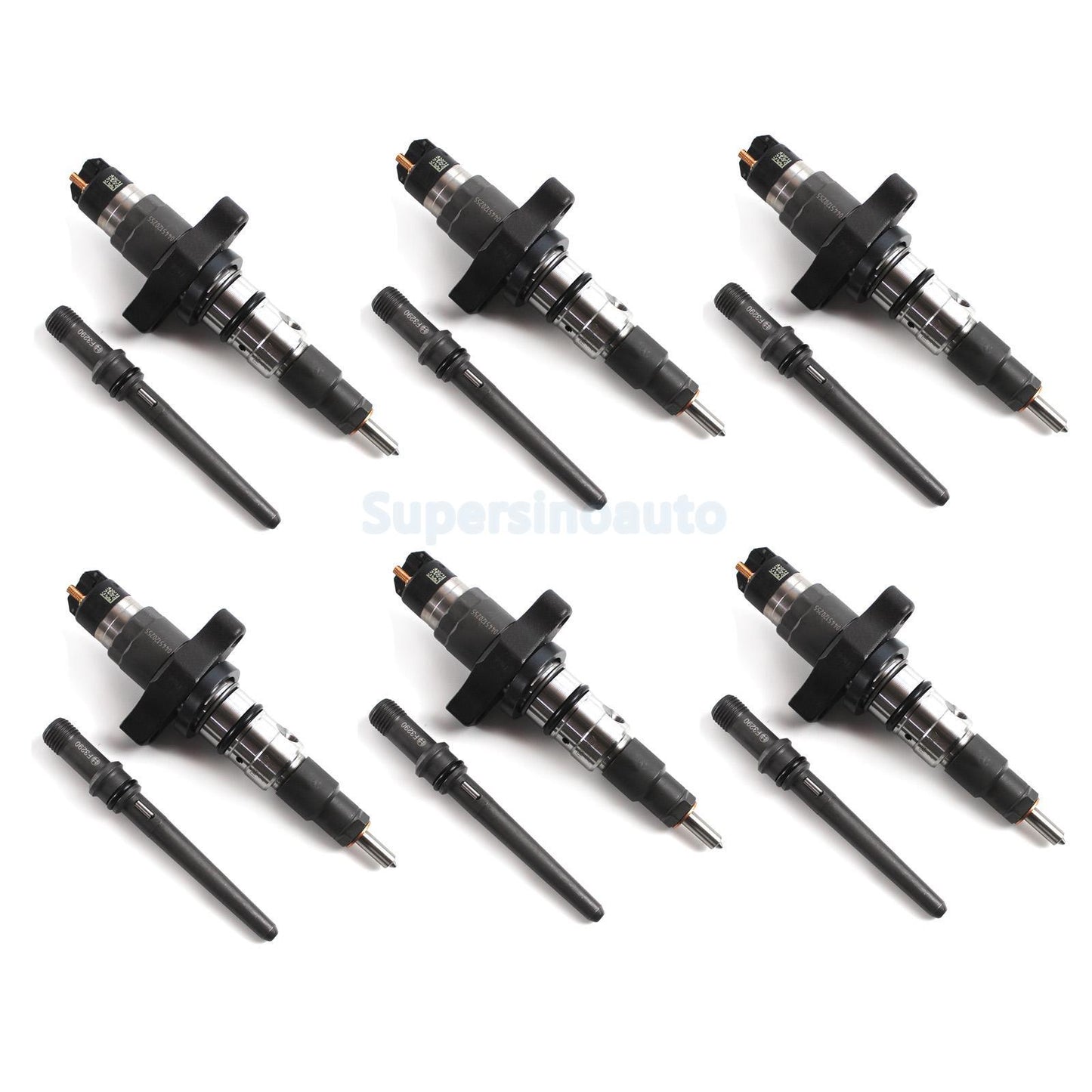 WTY 6x Fuel Injector 0445120255 Fit 03-04 for Dodge for Ram 2500 3500 Truck 5.9L