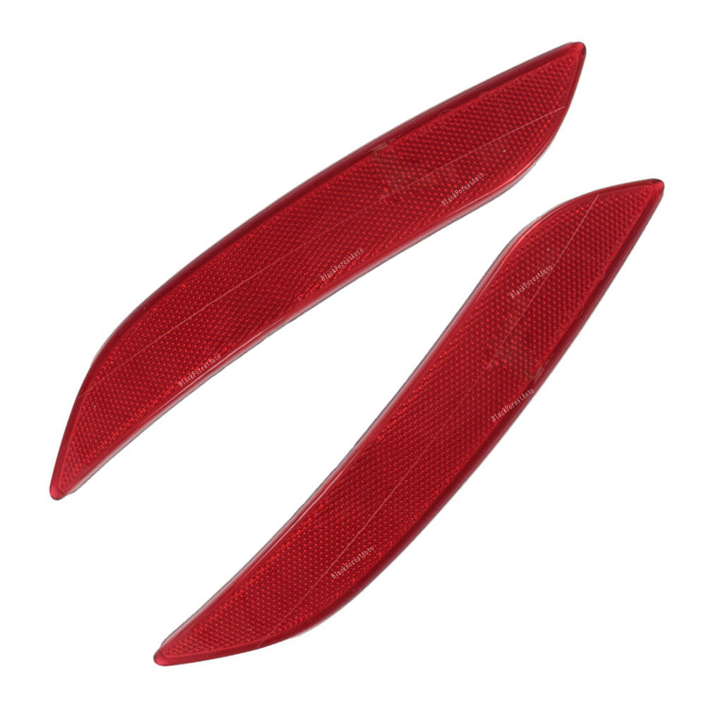 Pair For 08-16 for BMW Z4 Series E89 Rear Bumper Reflector Red Right+Left Side