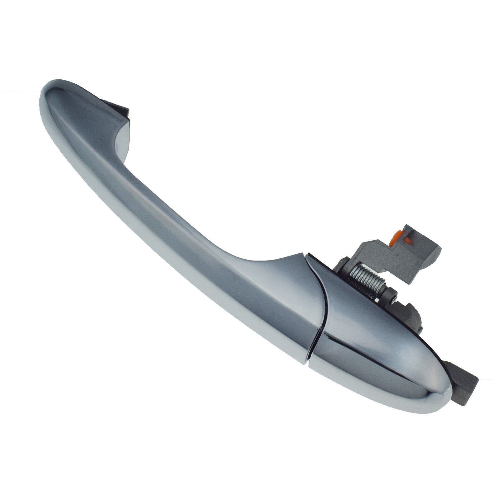 Front left exterior door handle, chrome 73592026, for Fiat 500 2012-2017.