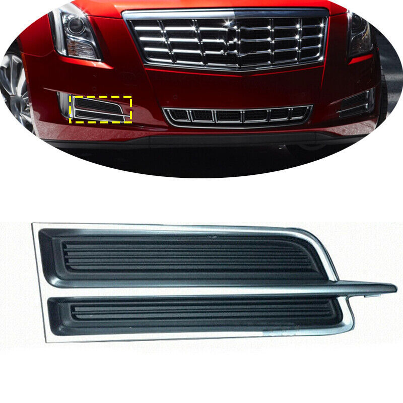 Front Fog Driving Light Cover Trim Grille Fit for Cadillac XTS 2013-2017 1pcs RH