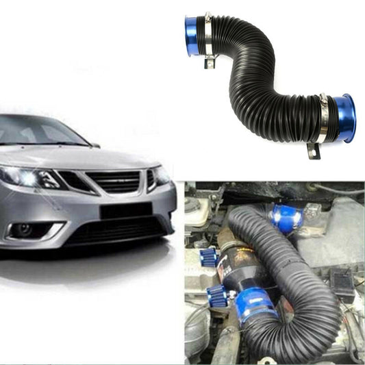 Universal Flexible Car Engine Cold Air Intake Hose Inlet Ducting Feed Tube Pipe
