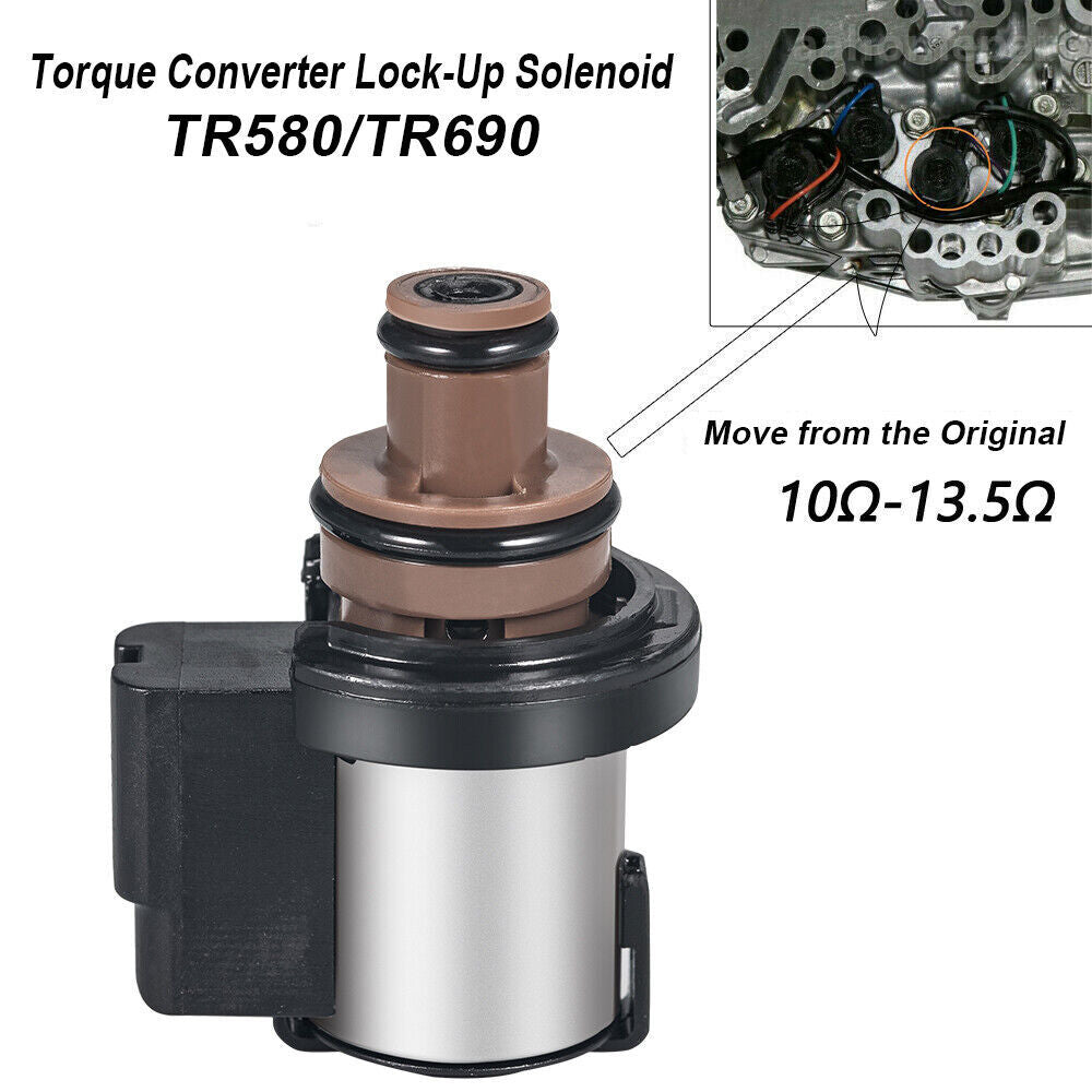 for Subaru Lineartronic CVT TR690 TR580 Torque Converter Lock-Up Solenoid Kits