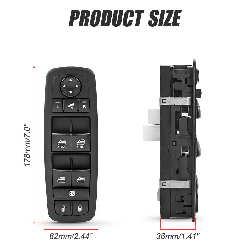 For 2014-2015 for Jeep Grand Cherokee Front Left Master Main Power Window Switch
