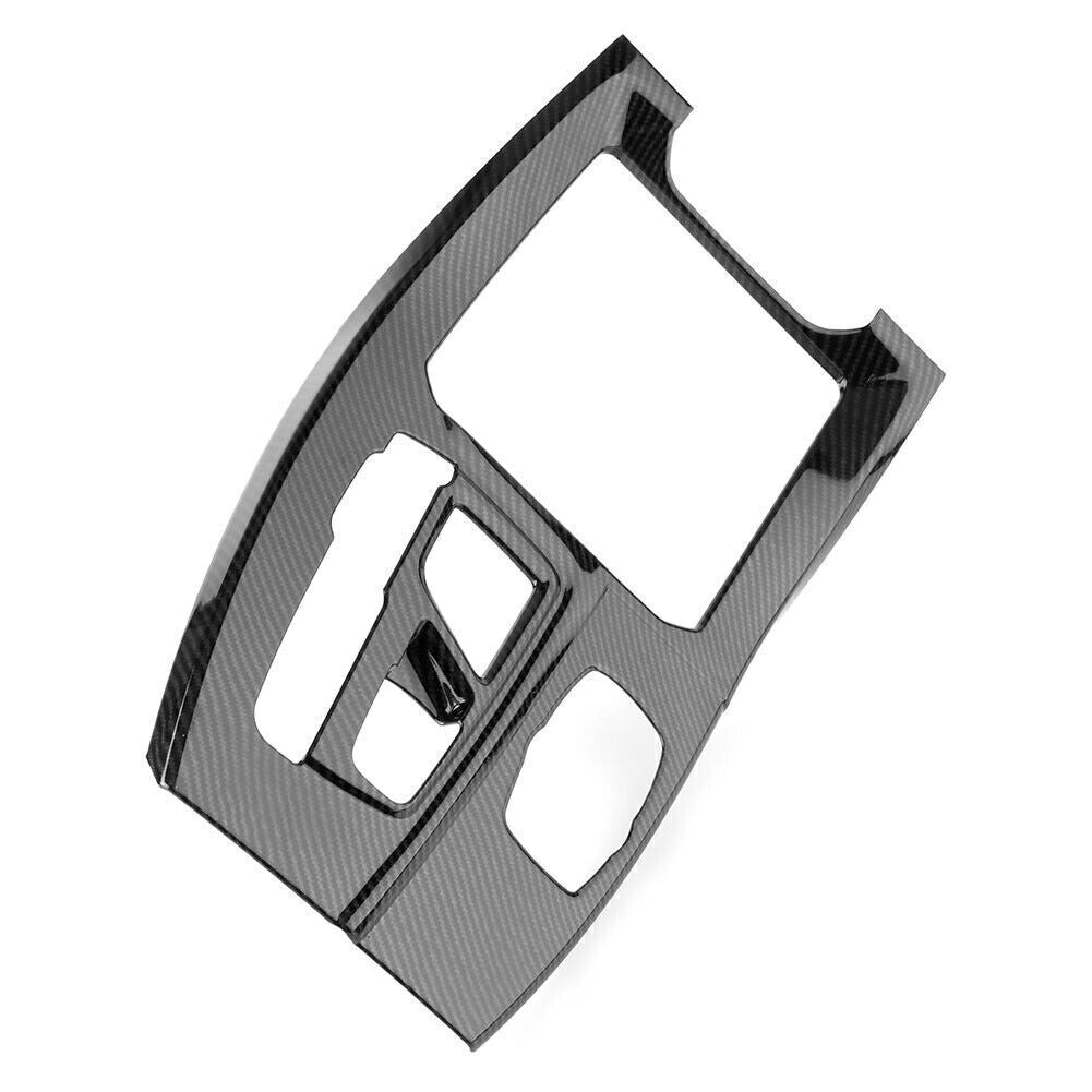 Gear Position Panel Decorative Cover Trim Carbon Fiber Black Fit for BMW X3 G01 2018