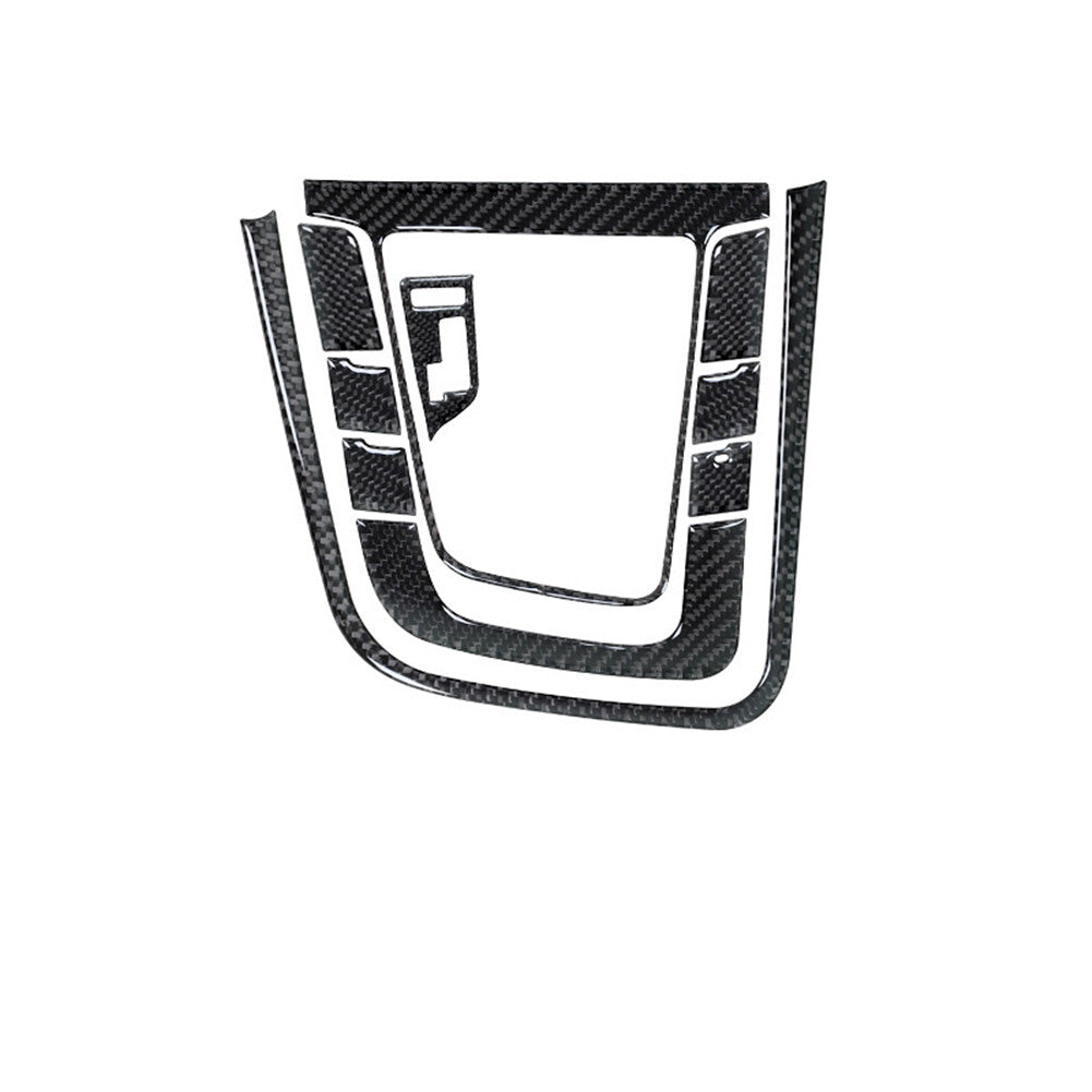 Carbon Fiber Interior Gear Shift Panel Cover Trim for Hyundai for Elantra 2016-2018