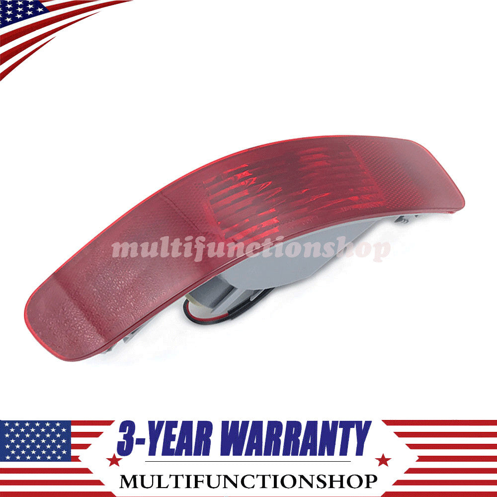 New Left Rear Bumper Reflector Light W/bulbs for Mitsubishi Outlander 2007-2012