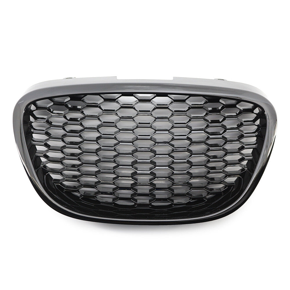 Front Bumper Center Grille Grill Fit for SEAT LEON MK2 1P1 2006-2009 Black ABS