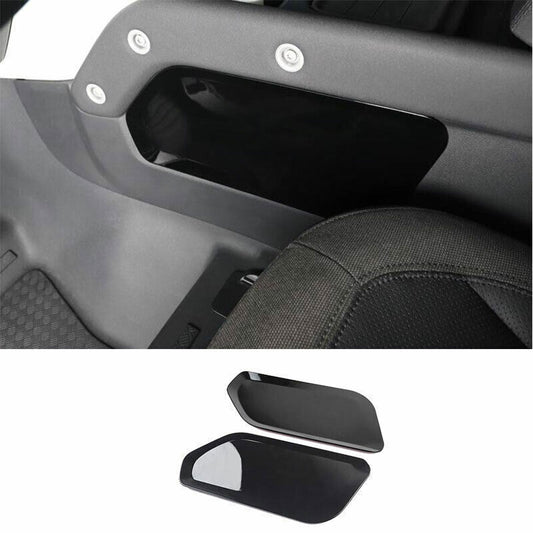 for Land Rover for Defender 2020-25 Black Inner Storage Box Side Partition Trim 2PCS