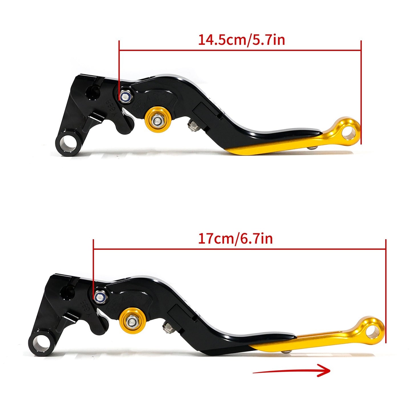 FoldingExtendable Brake Clutch Levers for KAWASAKI Full range