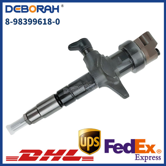 Common Rail Diesel Fuel Injector 8-98399618-0 for Isuzu DMAX ELF 4JJ1 Excavator
