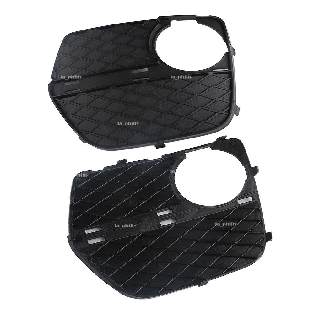 2x Front Bumper Closed Grid Fog Light Grille Left Right for BMW X6 2012-2014