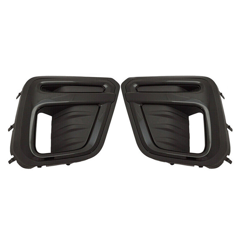 1 Pair for Subaru Forester SK 2019-2021 Front Bumper Fog Lamp Frame Cover Cap