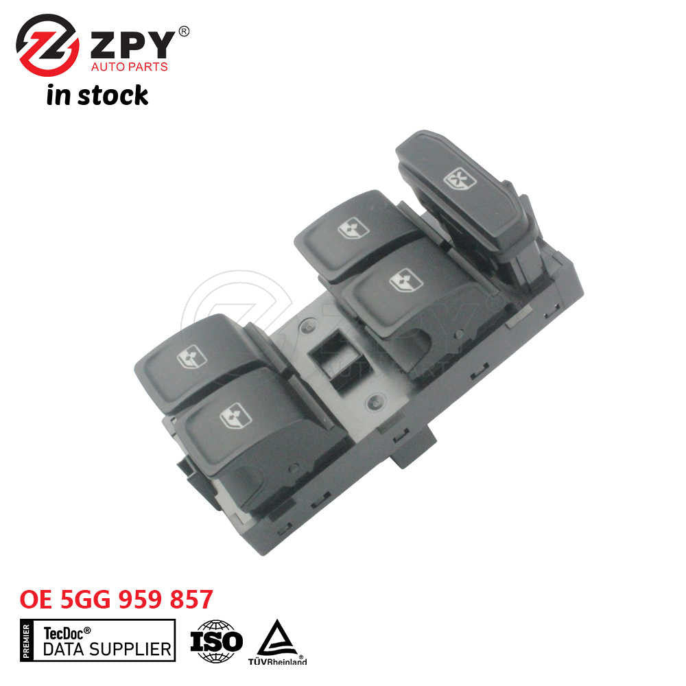 ZPY Fit For V W for Golf Power Window Master Switch Control Button 5GG959857