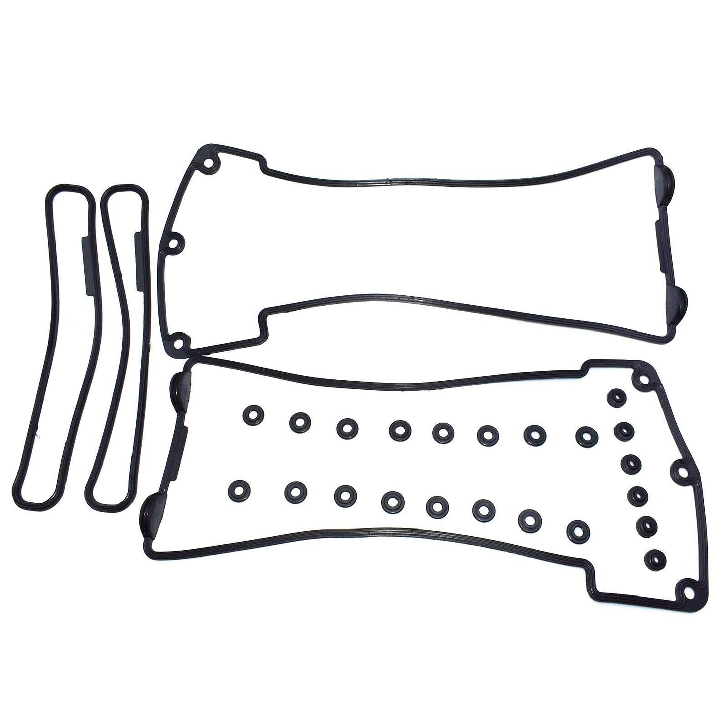 for BMW E38 E39 E53 540i 740i 740iL X5 New Valve Cover Gasket Left  Right Set