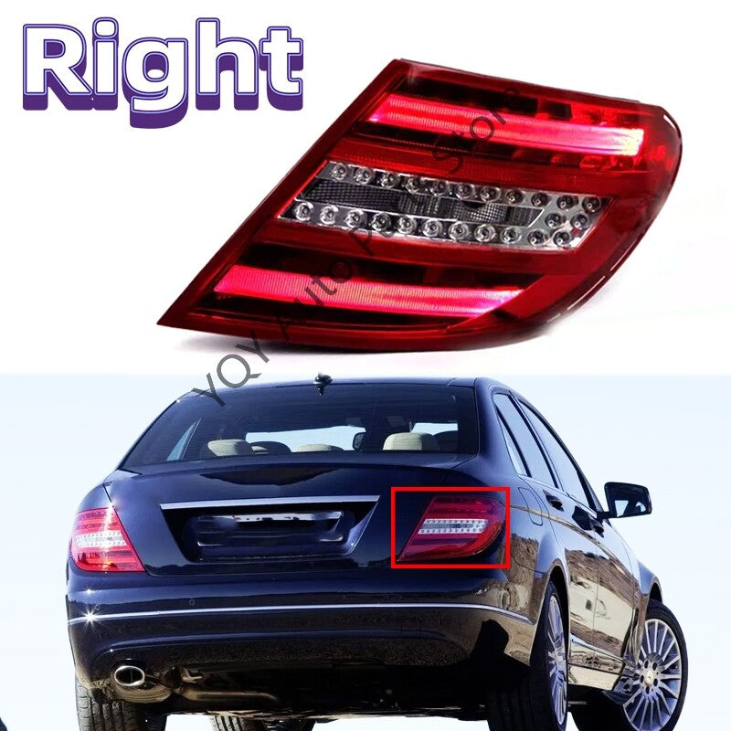 1Pcs Rear Tail Light Brake Stop Lamp Right for Benz C Class W204 C180 2011-2014