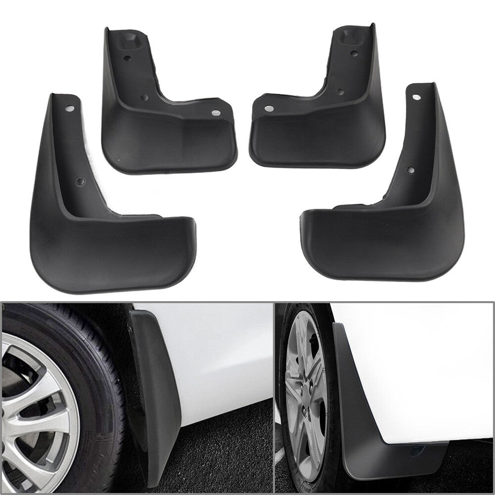 Mud Flap Flaps Splash Guards Mudguard SET Fit 2008-2013 for Mitsubishi Lancer 4-Door