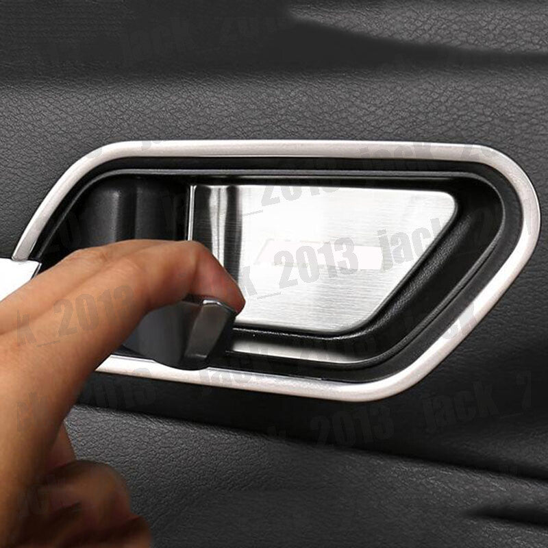 for Nissan Teana Altima 2019-2022 Silver Interior door bowl sticker trim 4pcs
