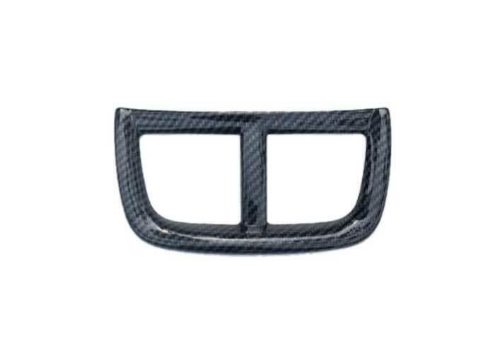for Chevrolet Malibu 2016-2021 Carbon Fiber Back Row Air Outlet Vent Cover Trim