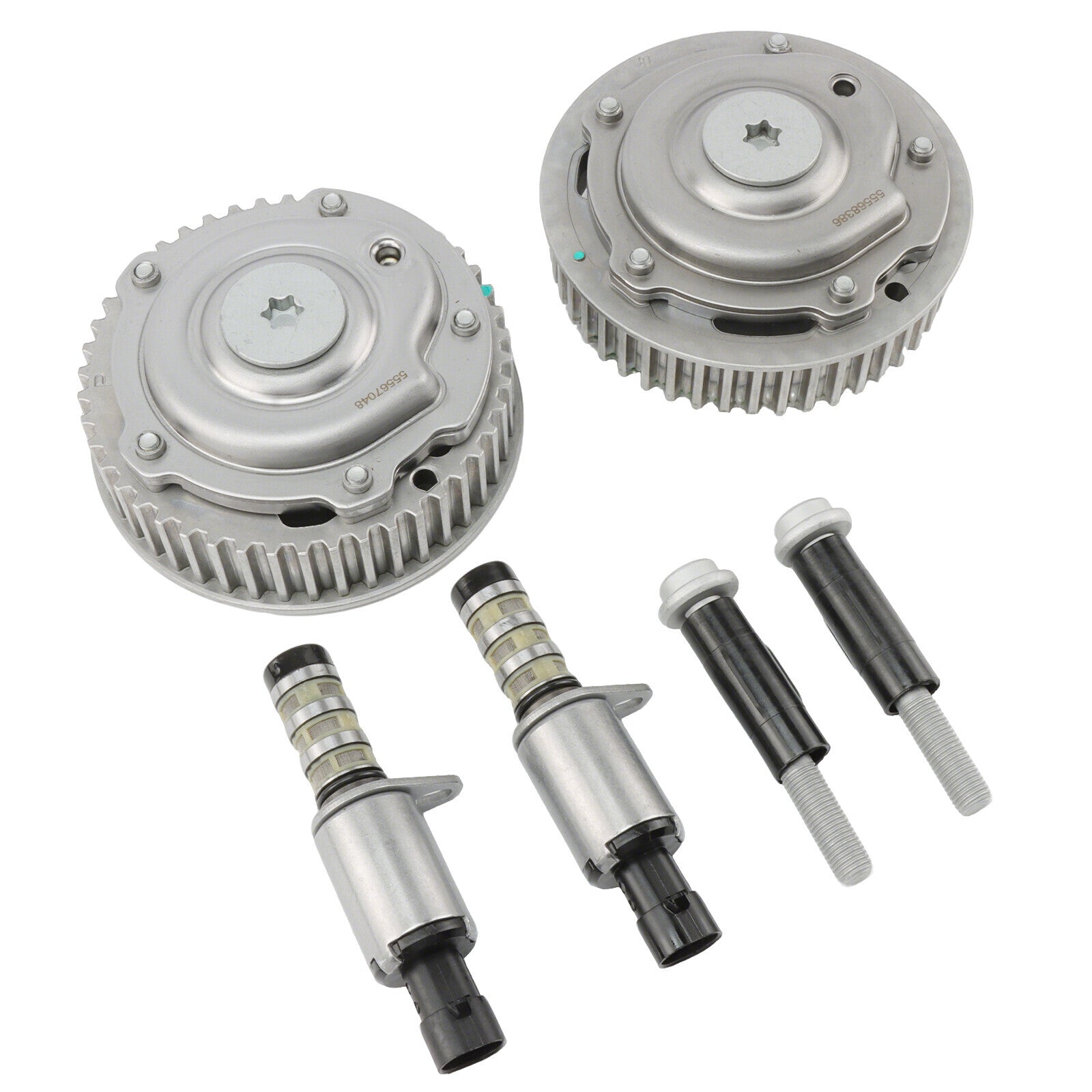 2pc for Vauxhall Astra 1.8 1.6 2004-2012 Intake Exhaust Camshaft Adjusters