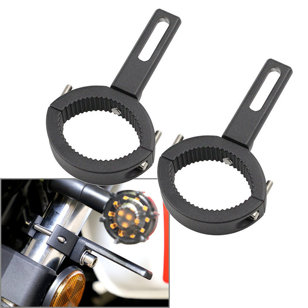 38-60mm Fork Tube Mount Bracket Headlight Fog Spotlight Holder Clamp